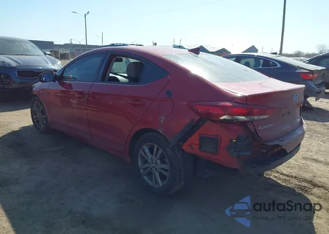2018 Hyundai Elantra Sel from USA, damaged, VIN KMHD84LF9JU659184